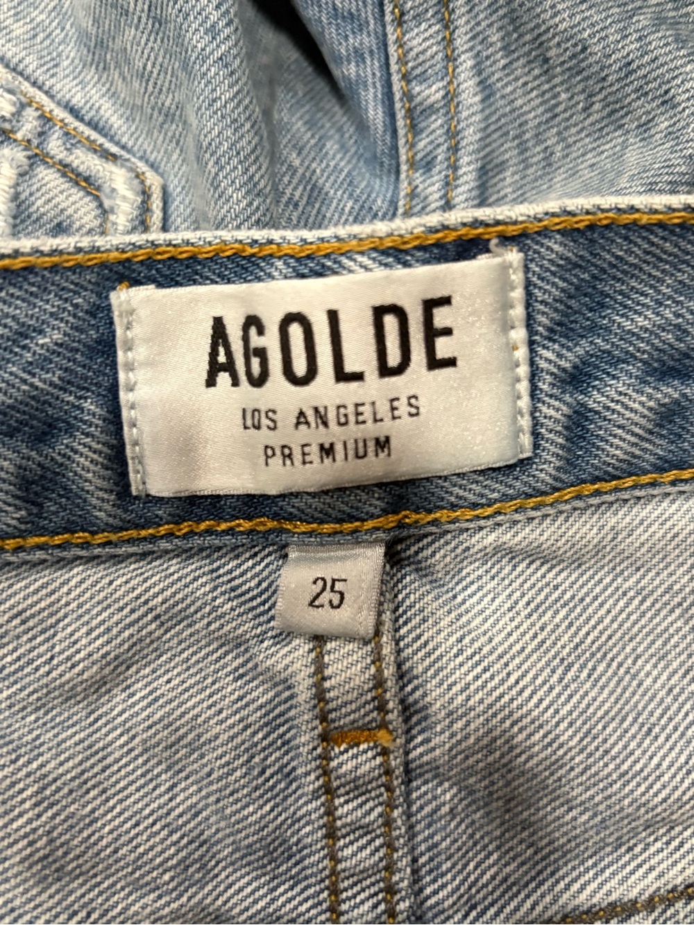 Agolde Parker Vintage Cut Off Short in Swap-meet sz 25 - Picture 11 of 13